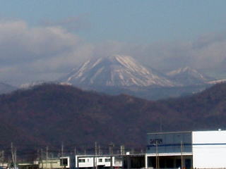 天気の良い日は、男体山が一望！