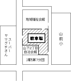 地域福祉会館の周辺図