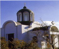 足利ハリストス正教会聖堂の外観写真