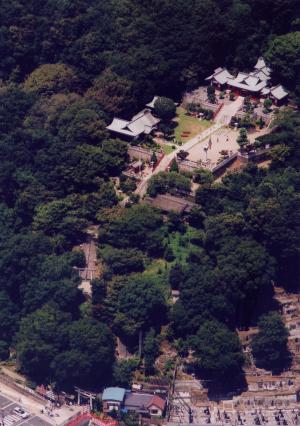 神社の航空写真2