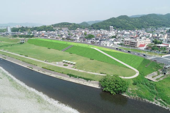 本町緑地完成イメージの図