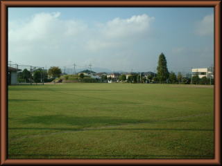 山川公園の野球場の写真