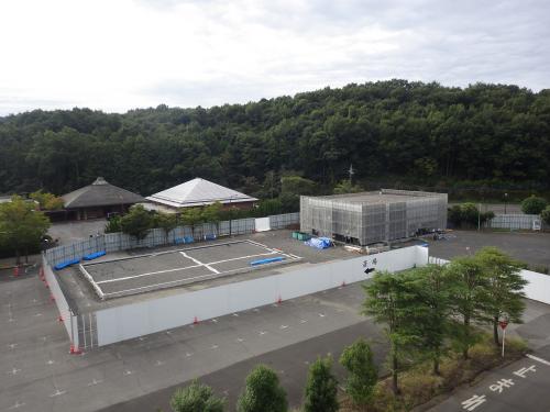 9月の新山団地の屋上からの写真 9月の新山団地の屋上からの写真