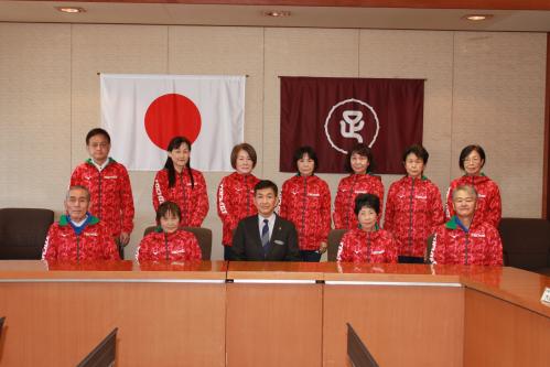 ねんりんピックかながわ2022栃木県代表選手（足利市）の集合写真