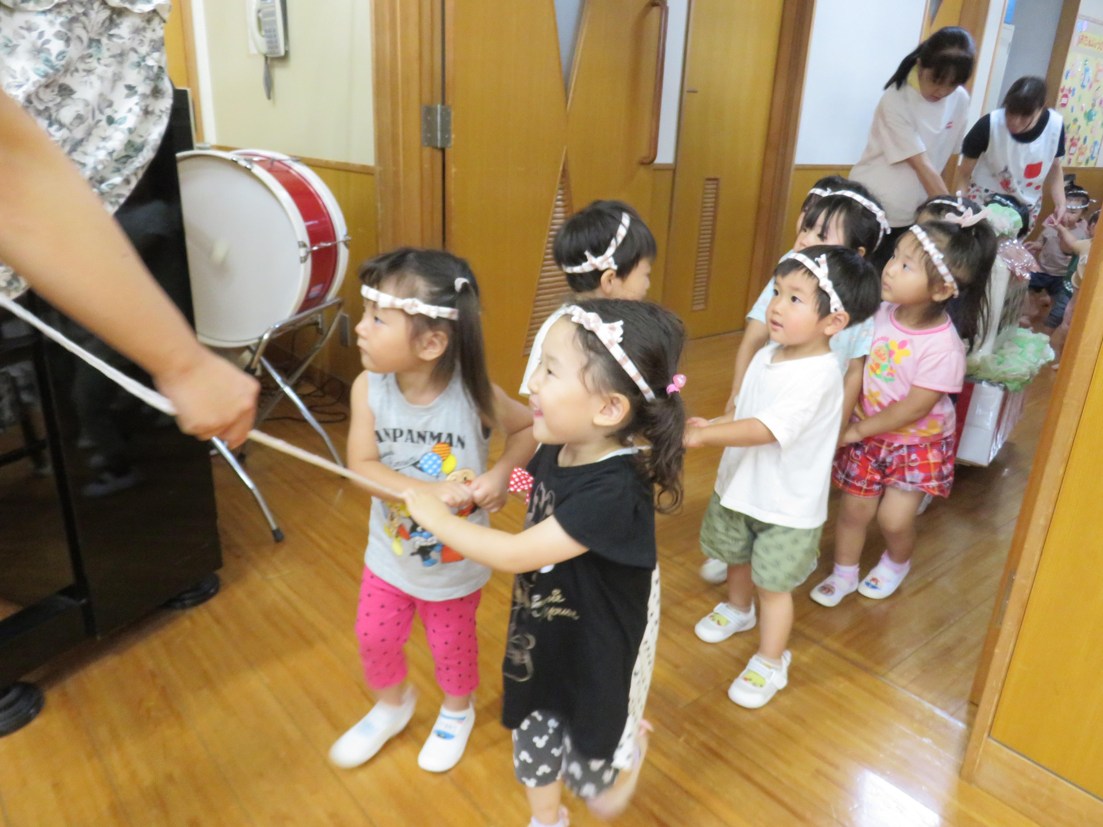 ミニ納涼祭の様子の写真