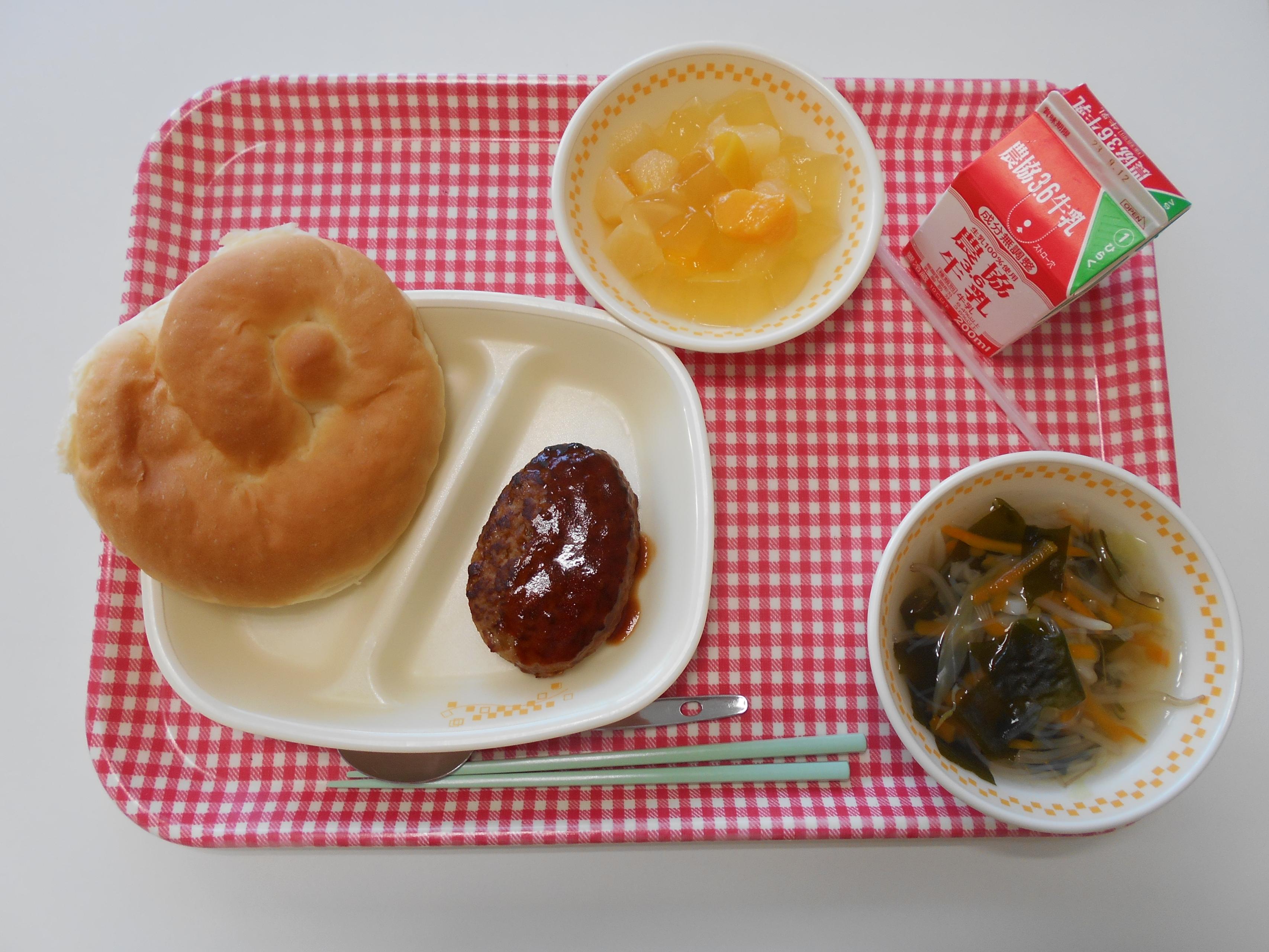 9月1日の学校給食です。