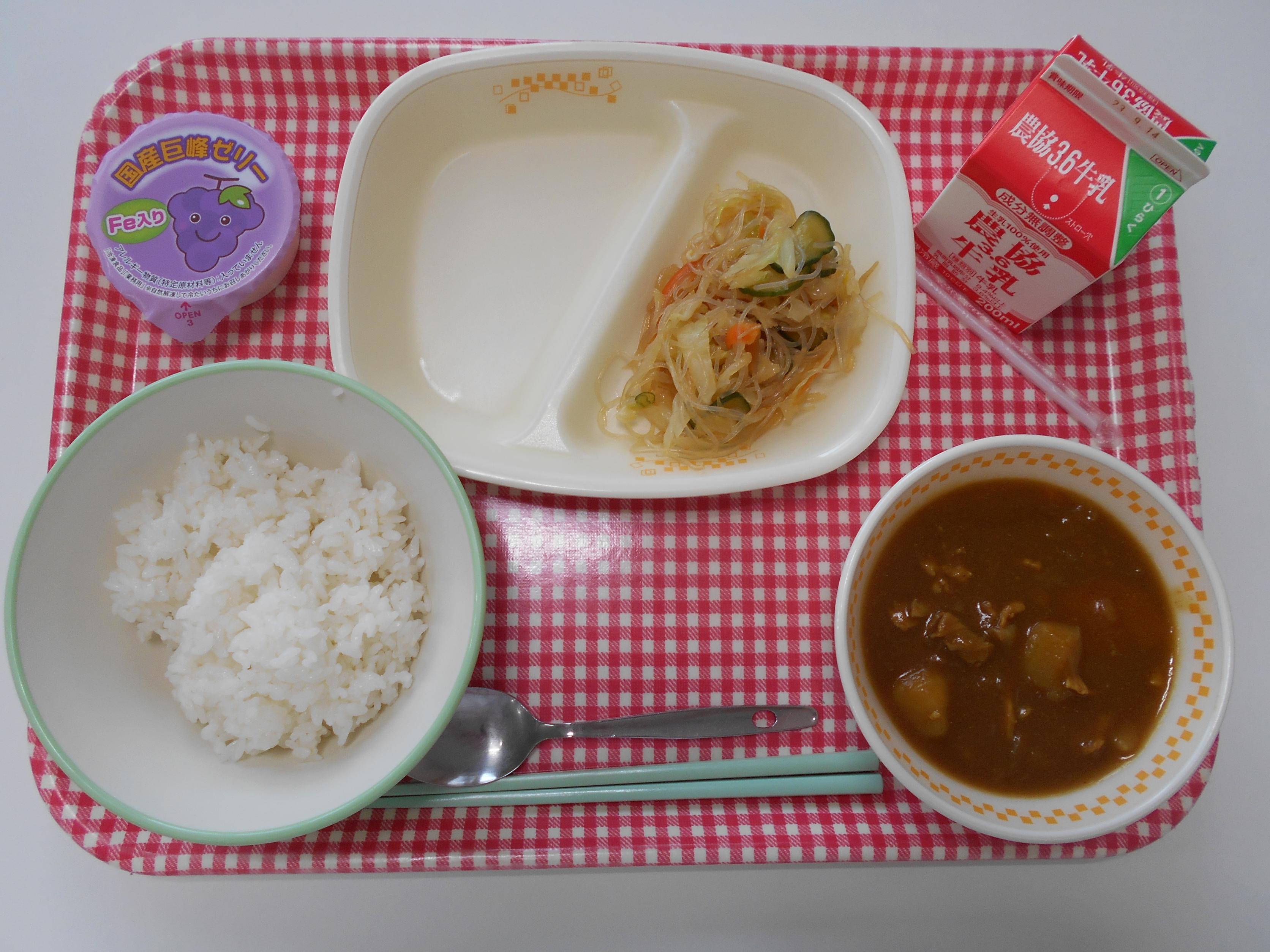 9月4日の学校給食です。