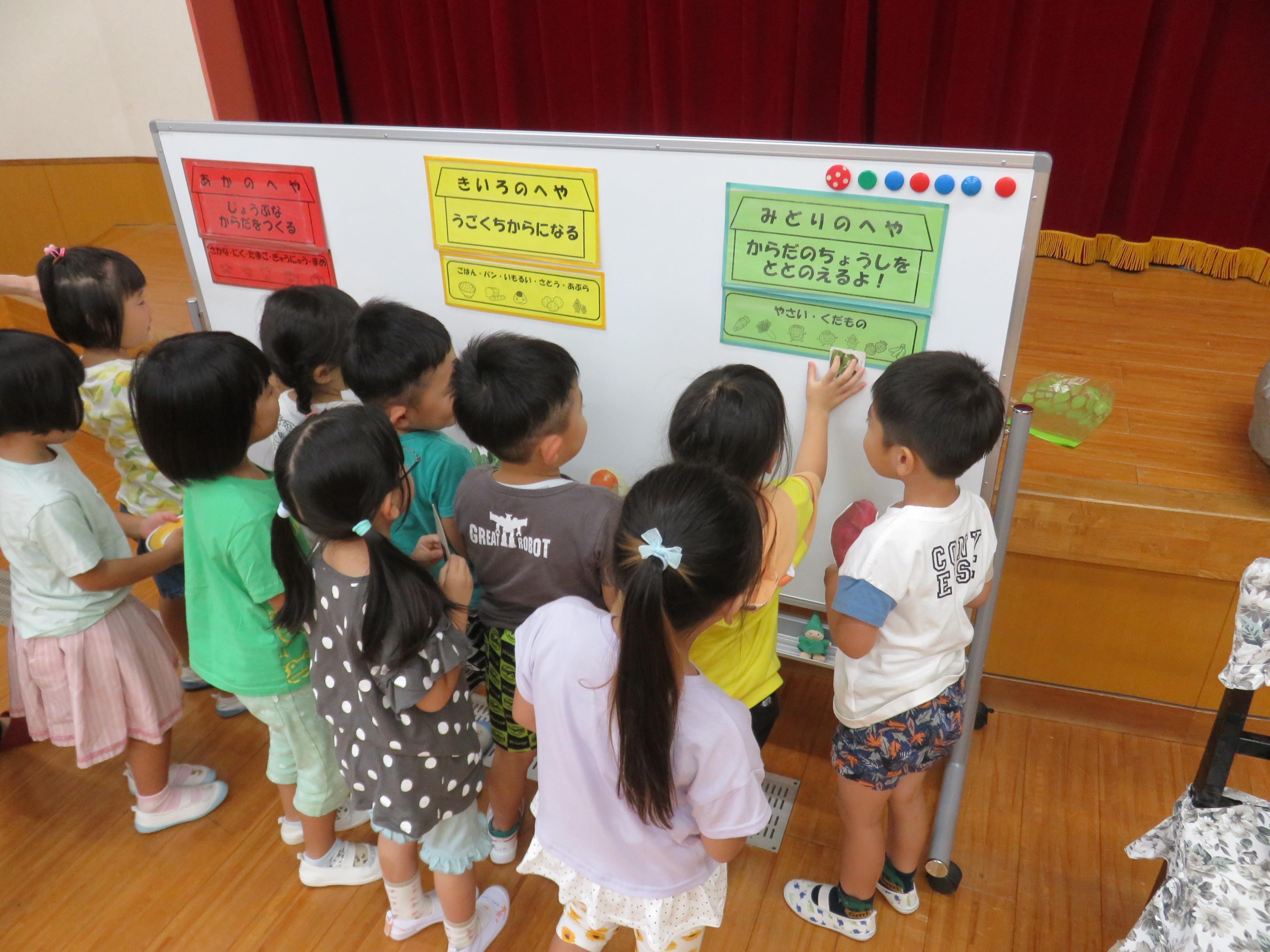 栄養指導の様子の写真