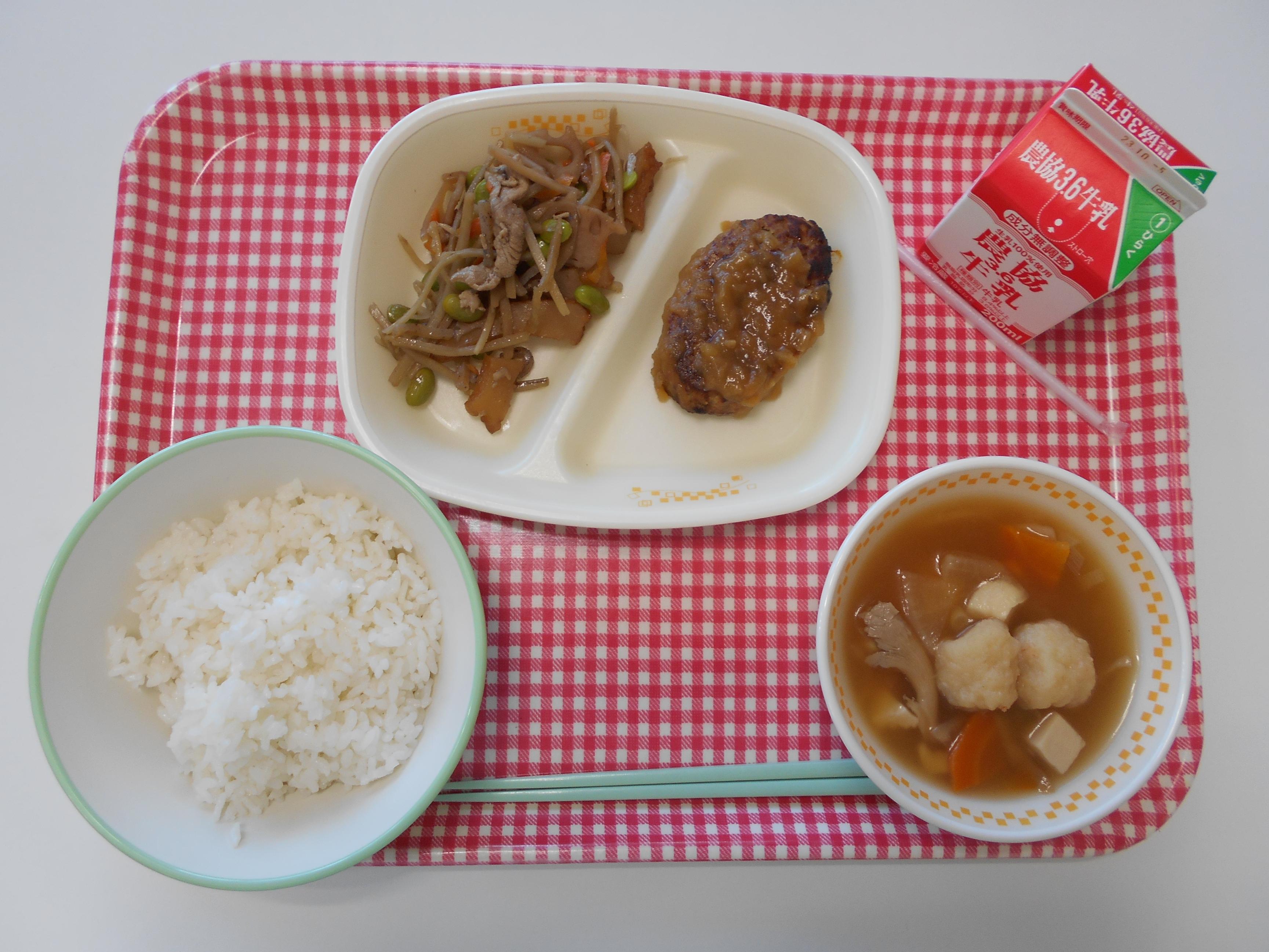 9月25日の学校給食です。