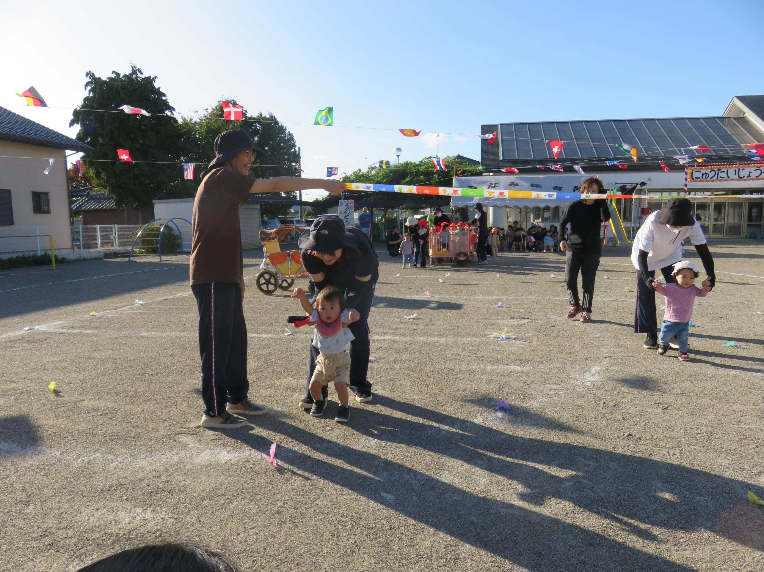 ミニ運動会の写真