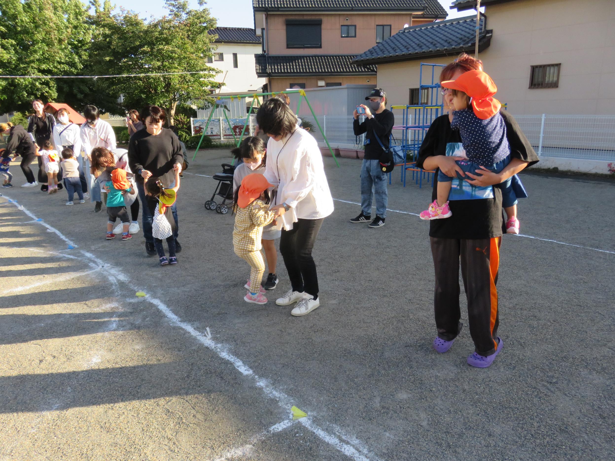 ミニ運動会の写真