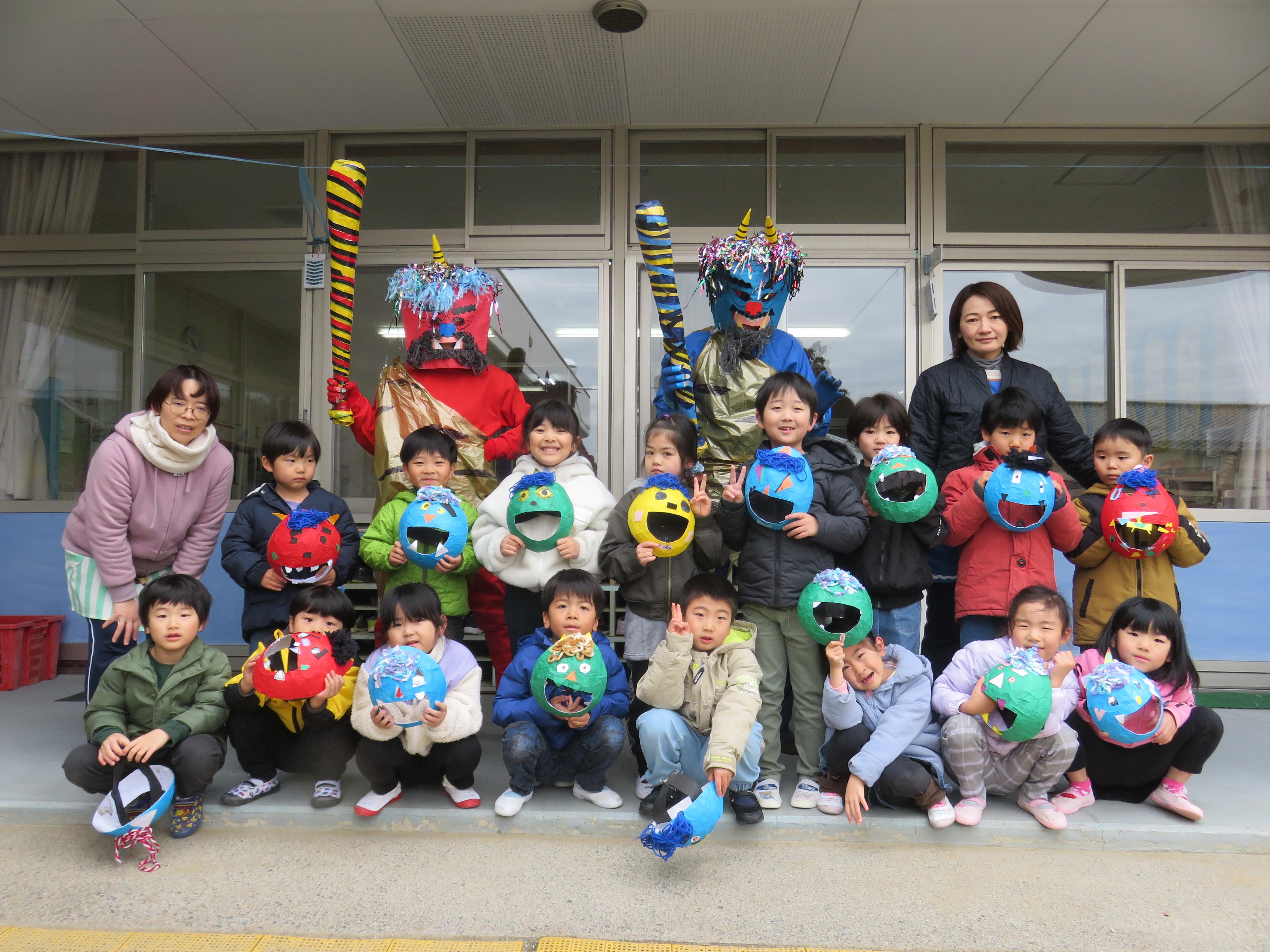 節分ふじ組集合写真
