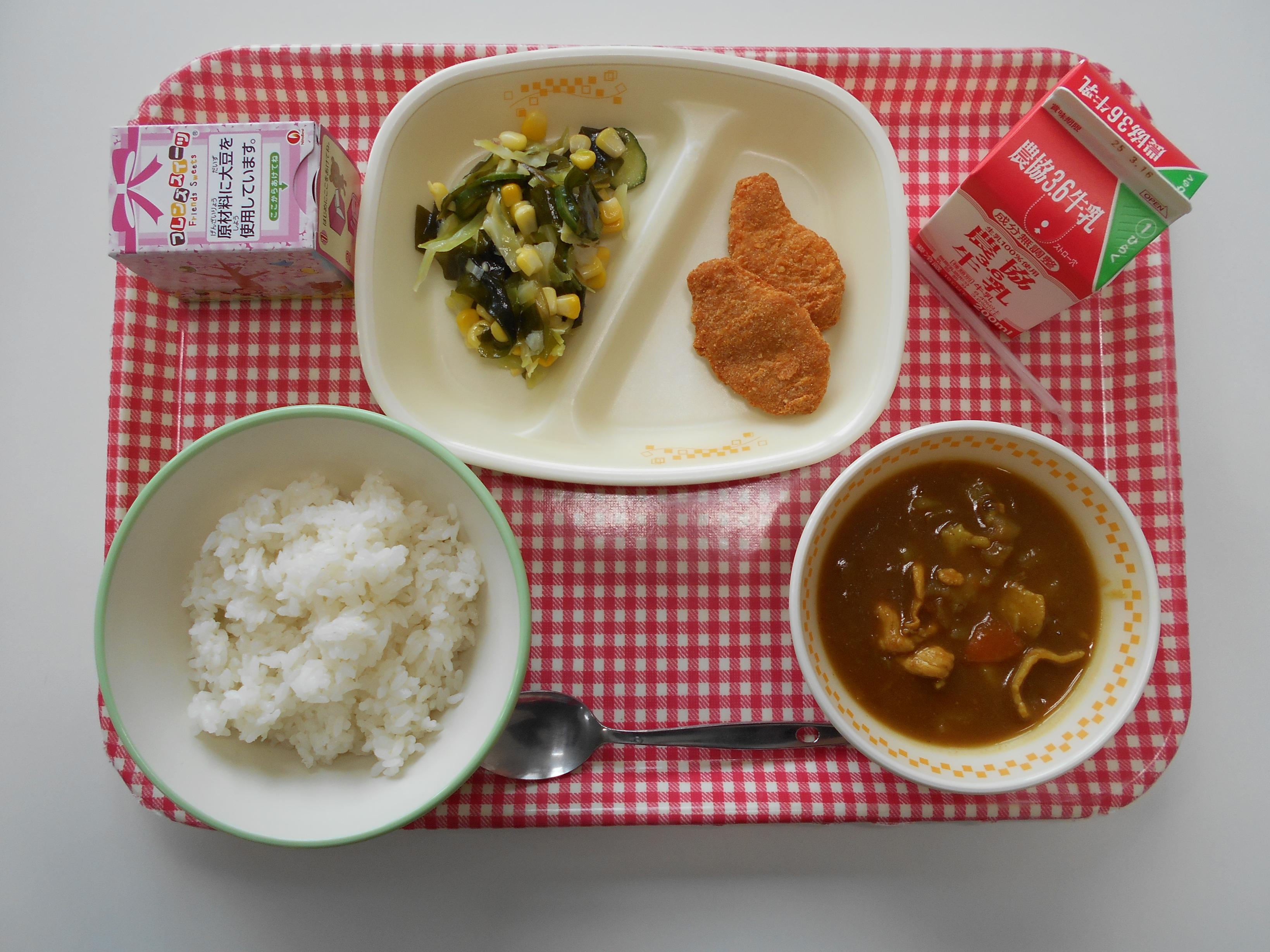 3月5日の学校給食です。