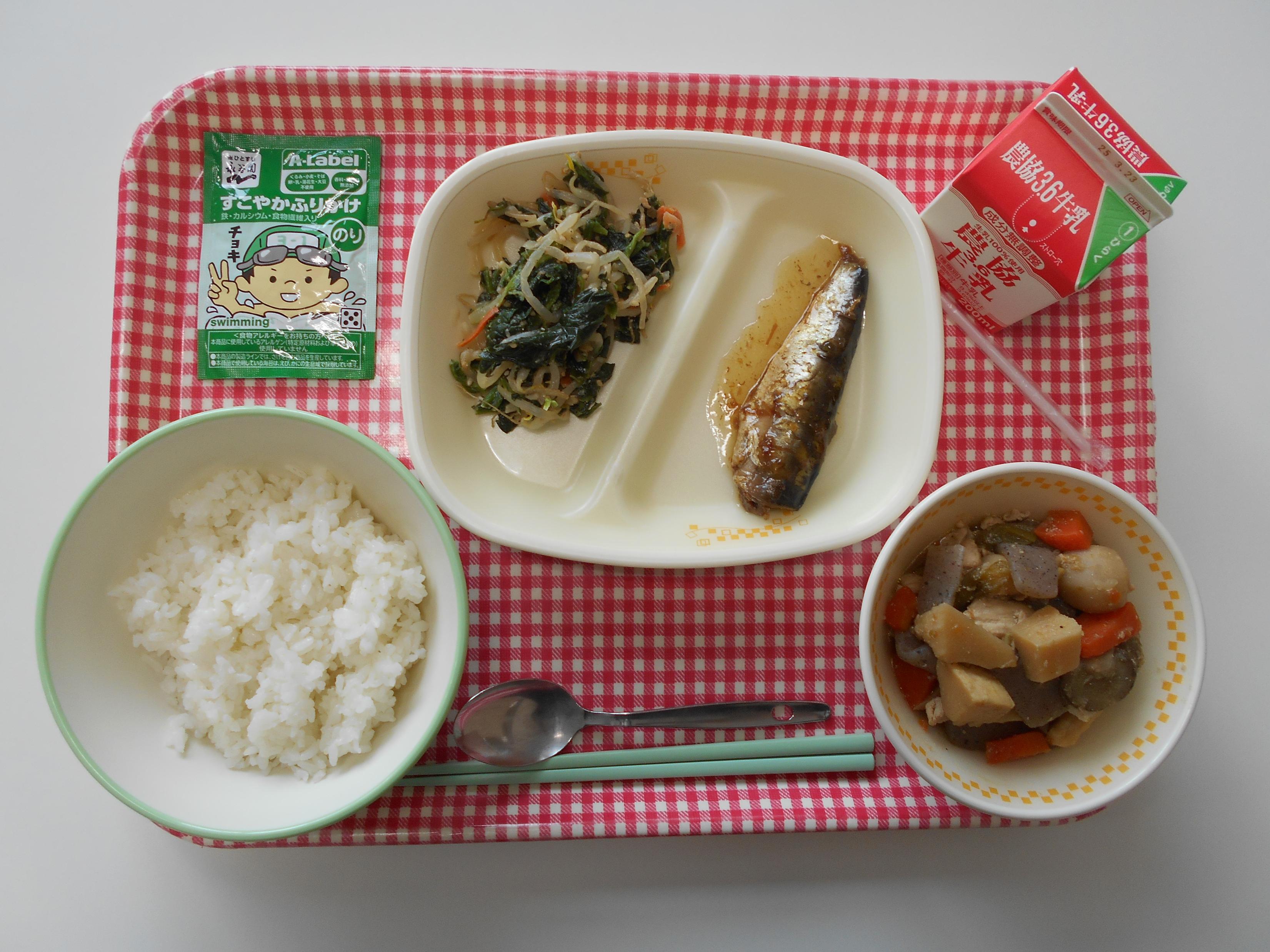 3月12日の学校給食です。