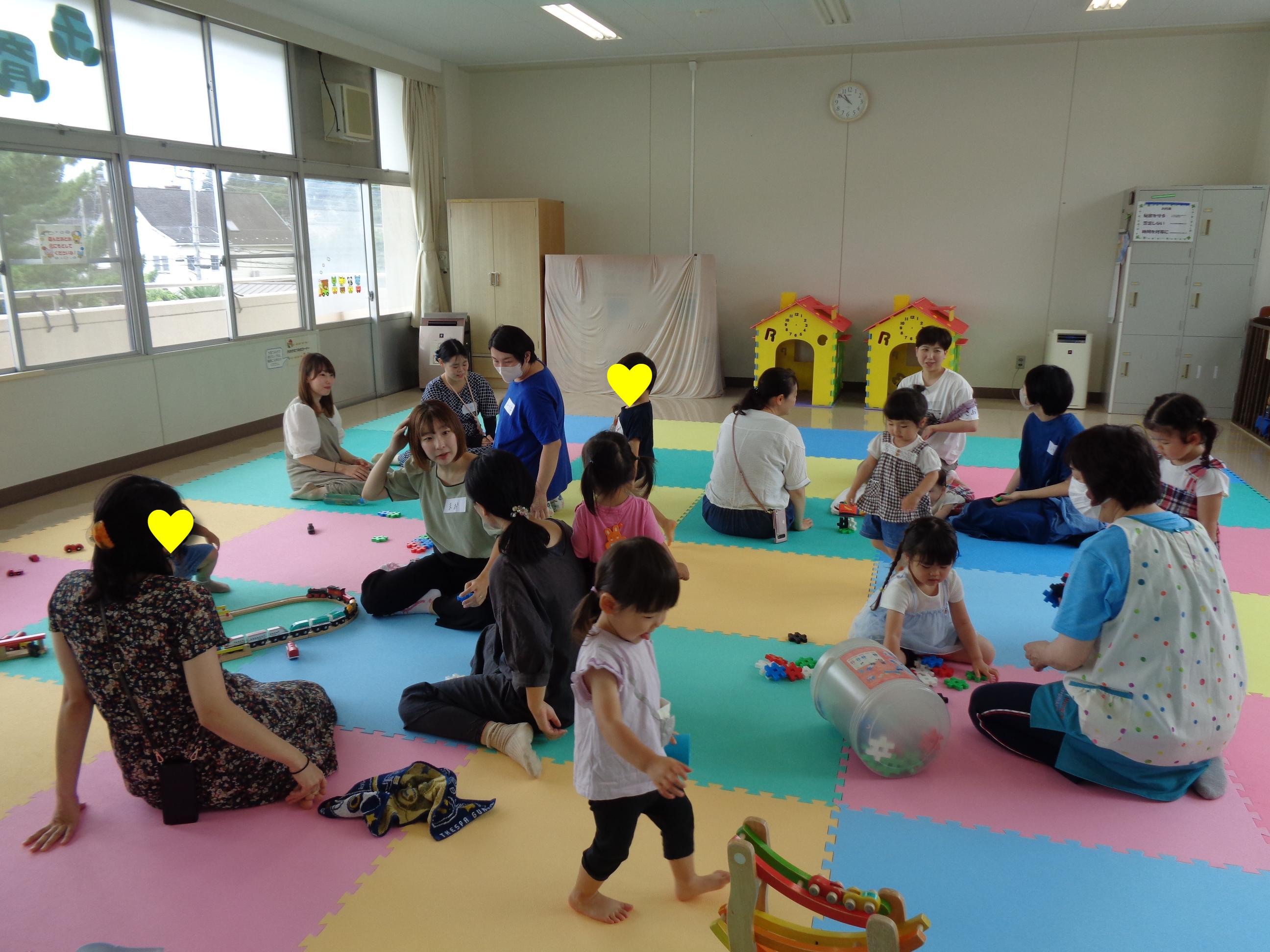 おしゃべりをしている様子です。