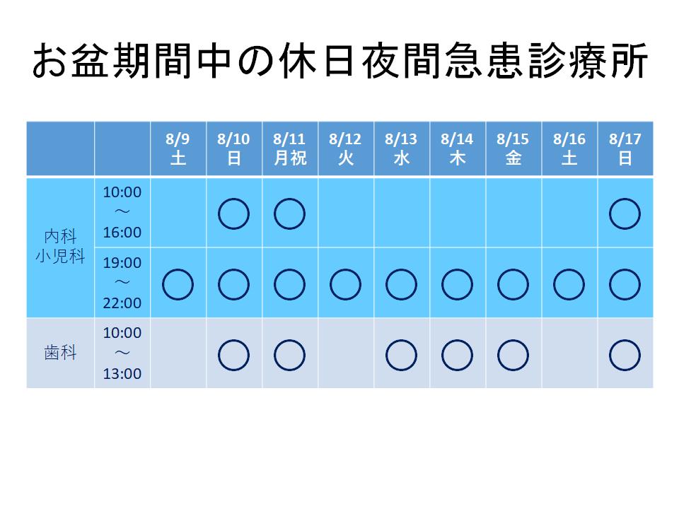 250805お盆休日夜間急患診療所（HP用）