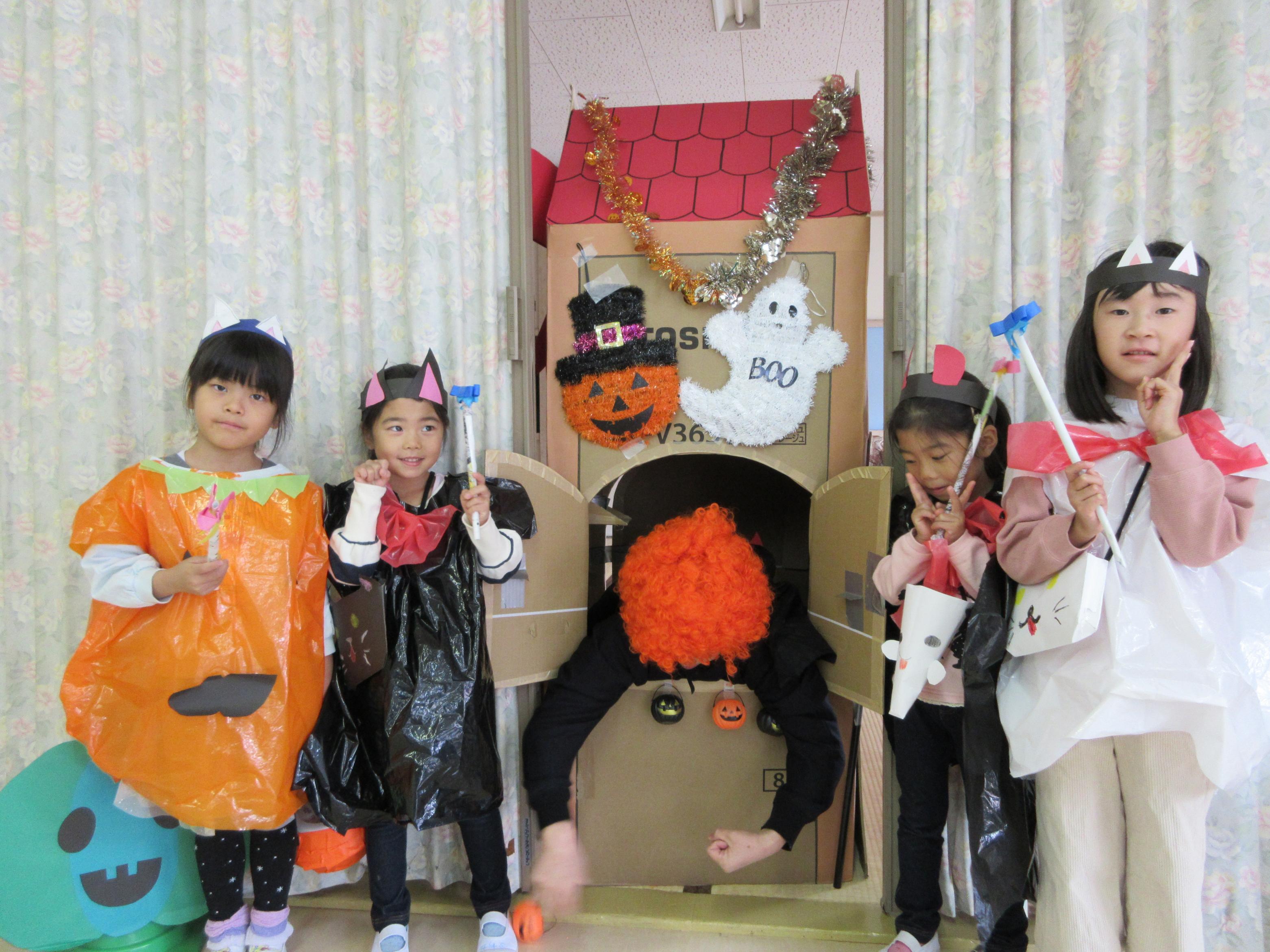 ハロウィンごっこグリーン組