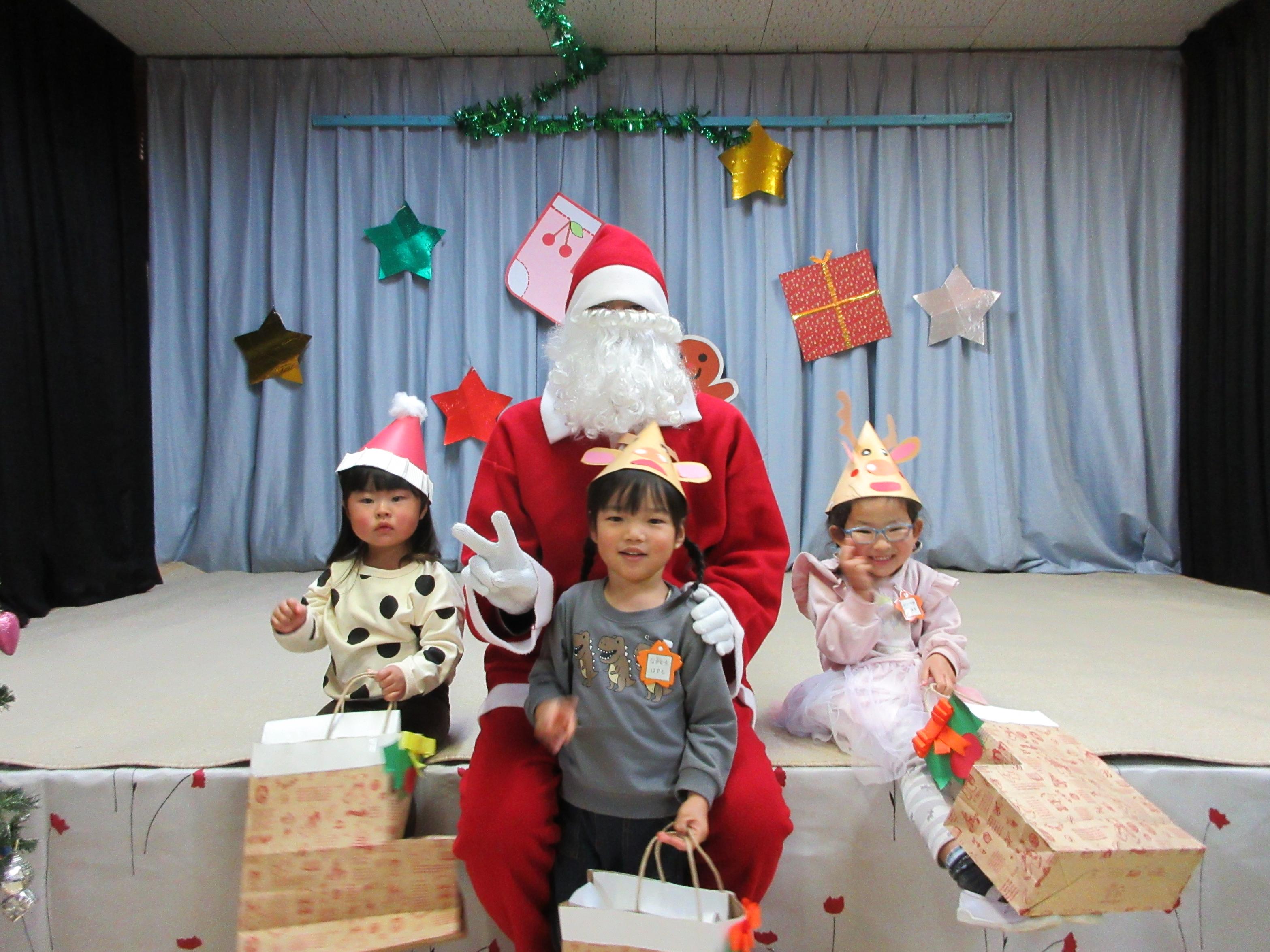 クリスマス会の写真