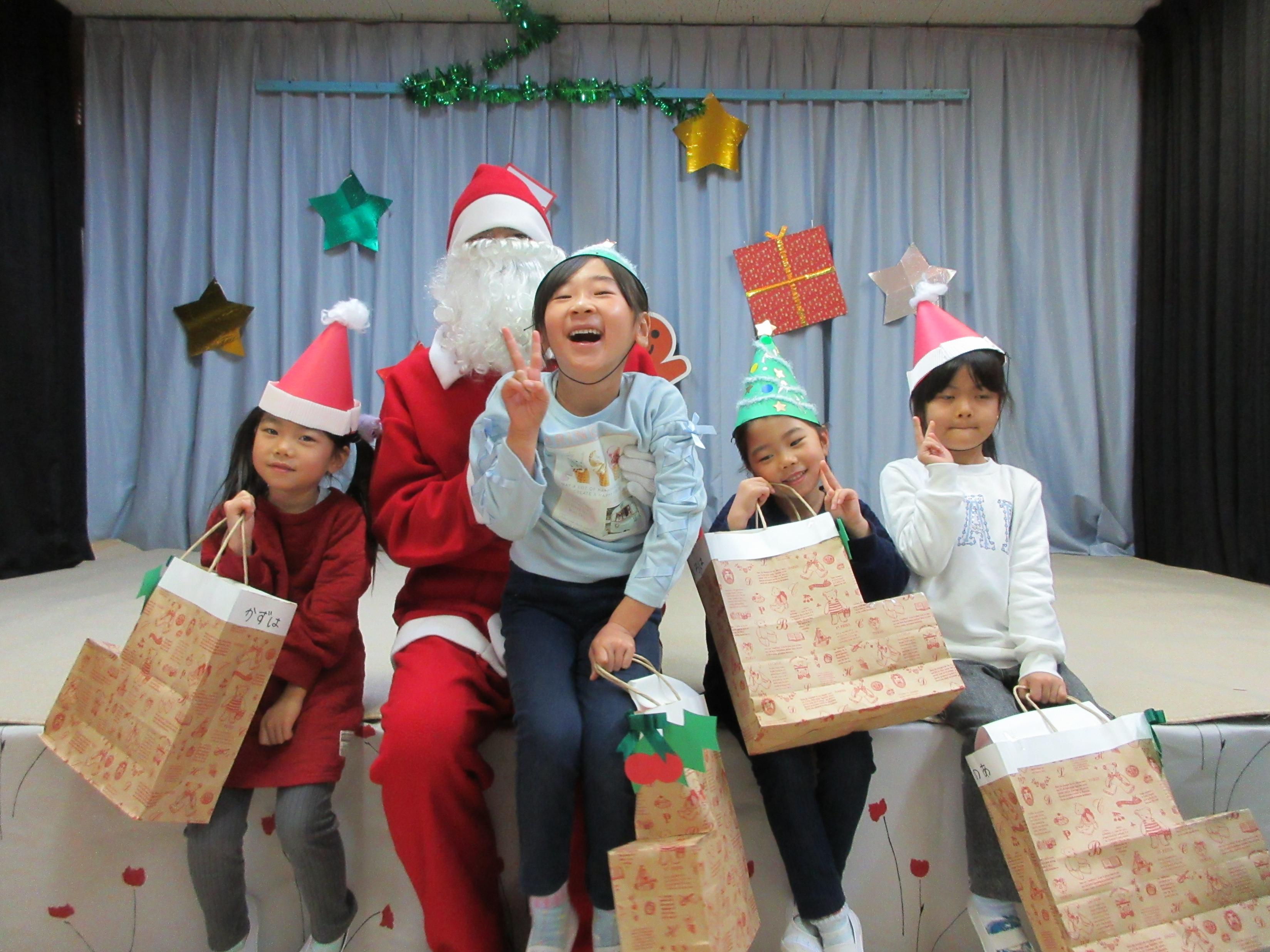 クリスマス会の写真