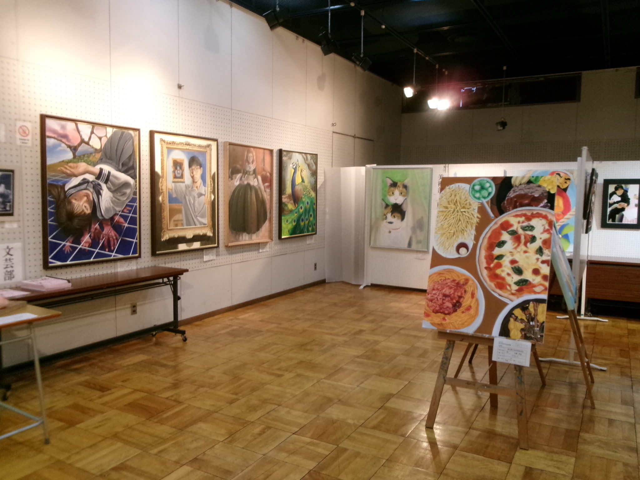 足利高等学校文化部作品展示