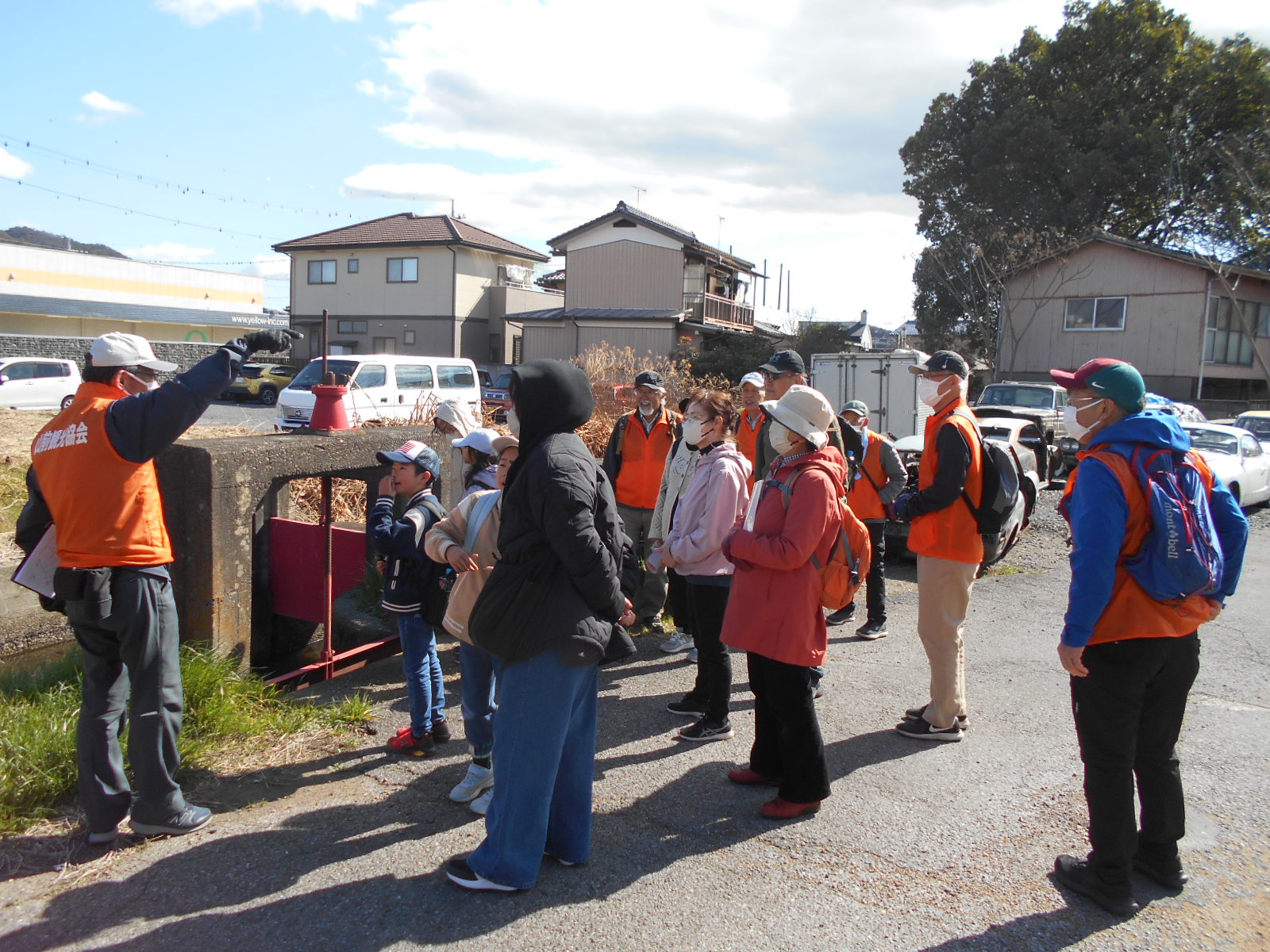 柳原用水の現地写真