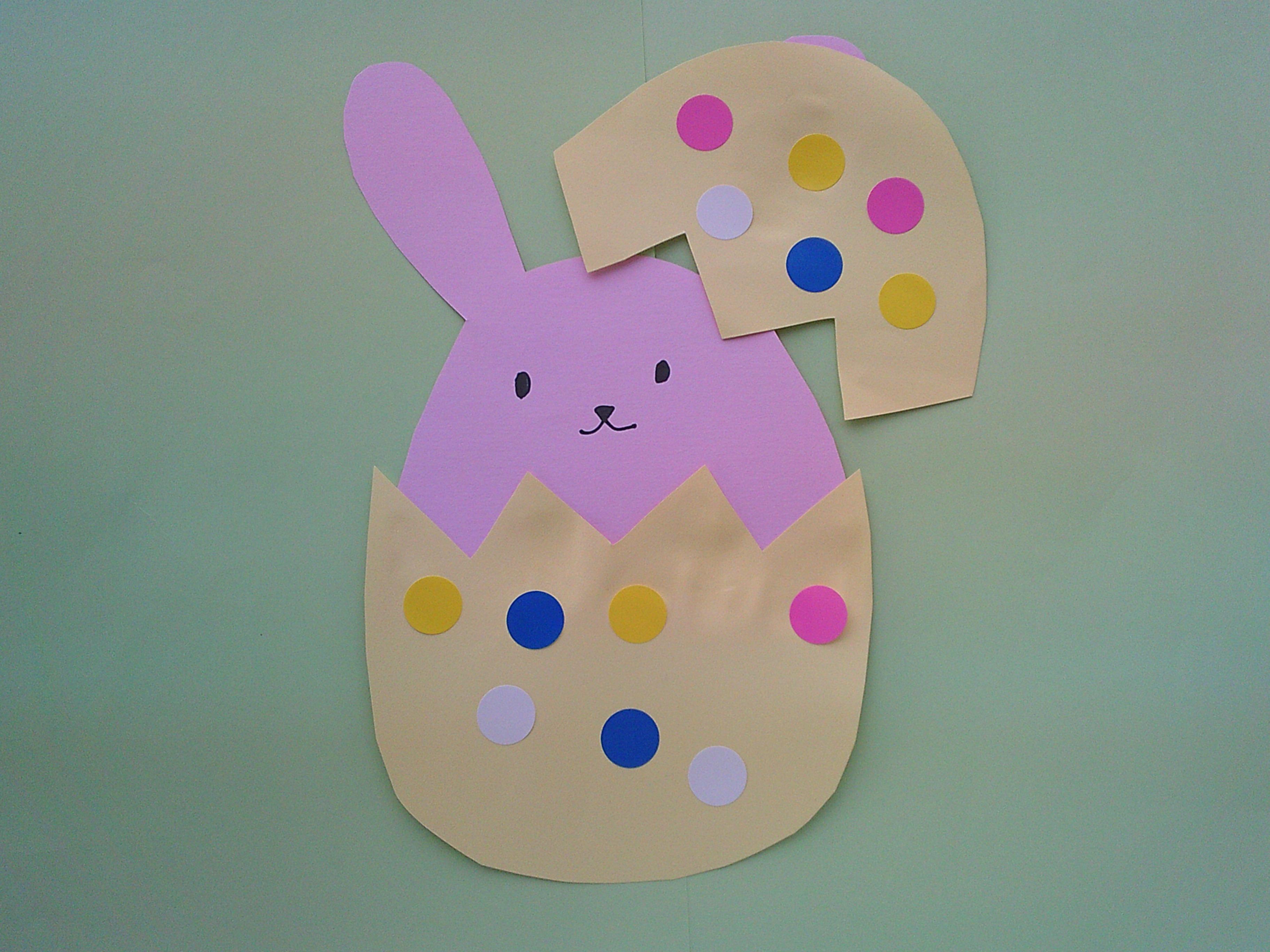 うさぎの壁飾り