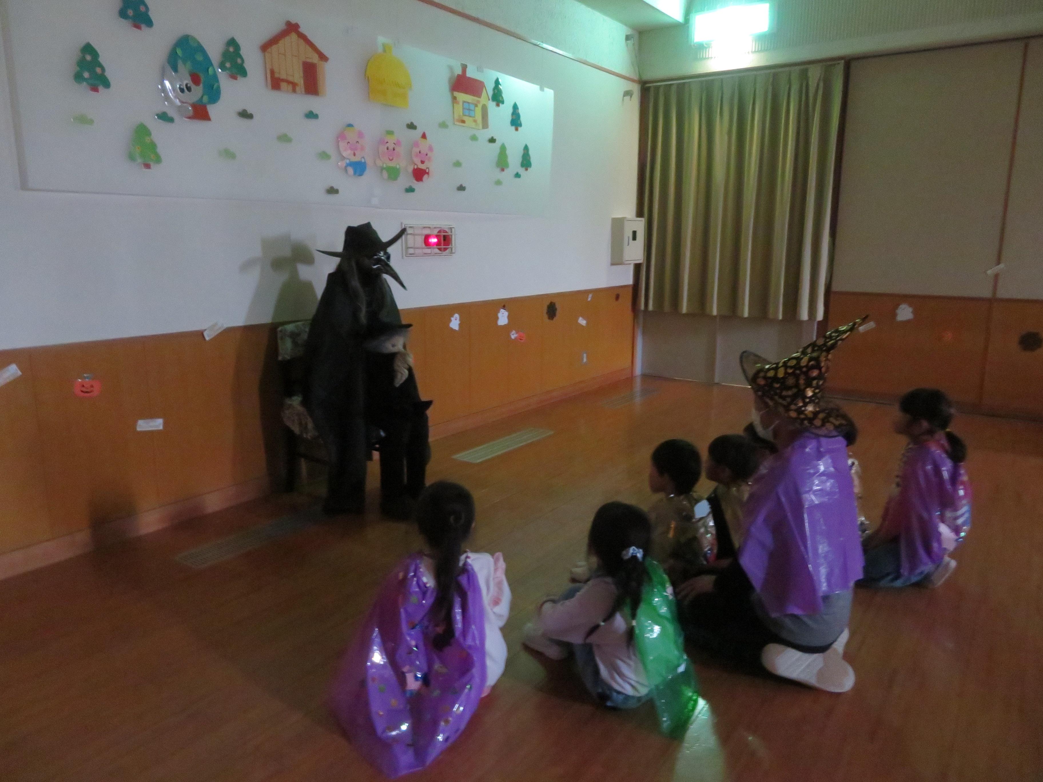 ハロウィンの様子の写真