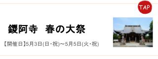 鑁阿寺春の大祭