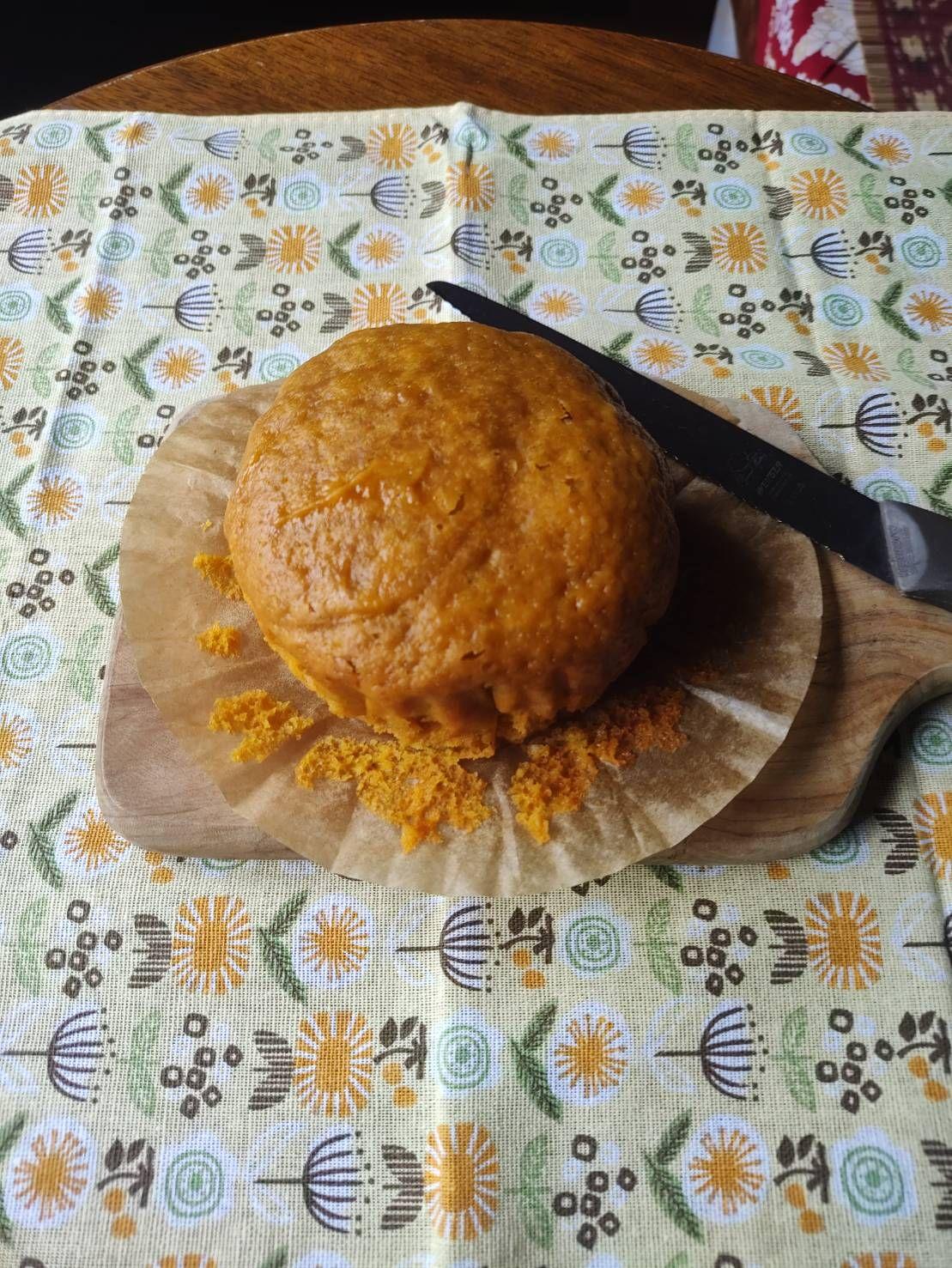 ソーラークッカーで作ったパウンドケーキ ソーラークッカーで作ったパウンドケーキ