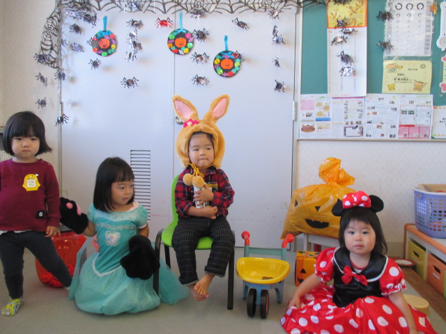 ハロウィン仮装の写真