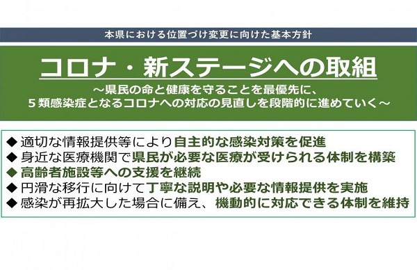 5類感染症へ向けた栃木県の基本方針について
